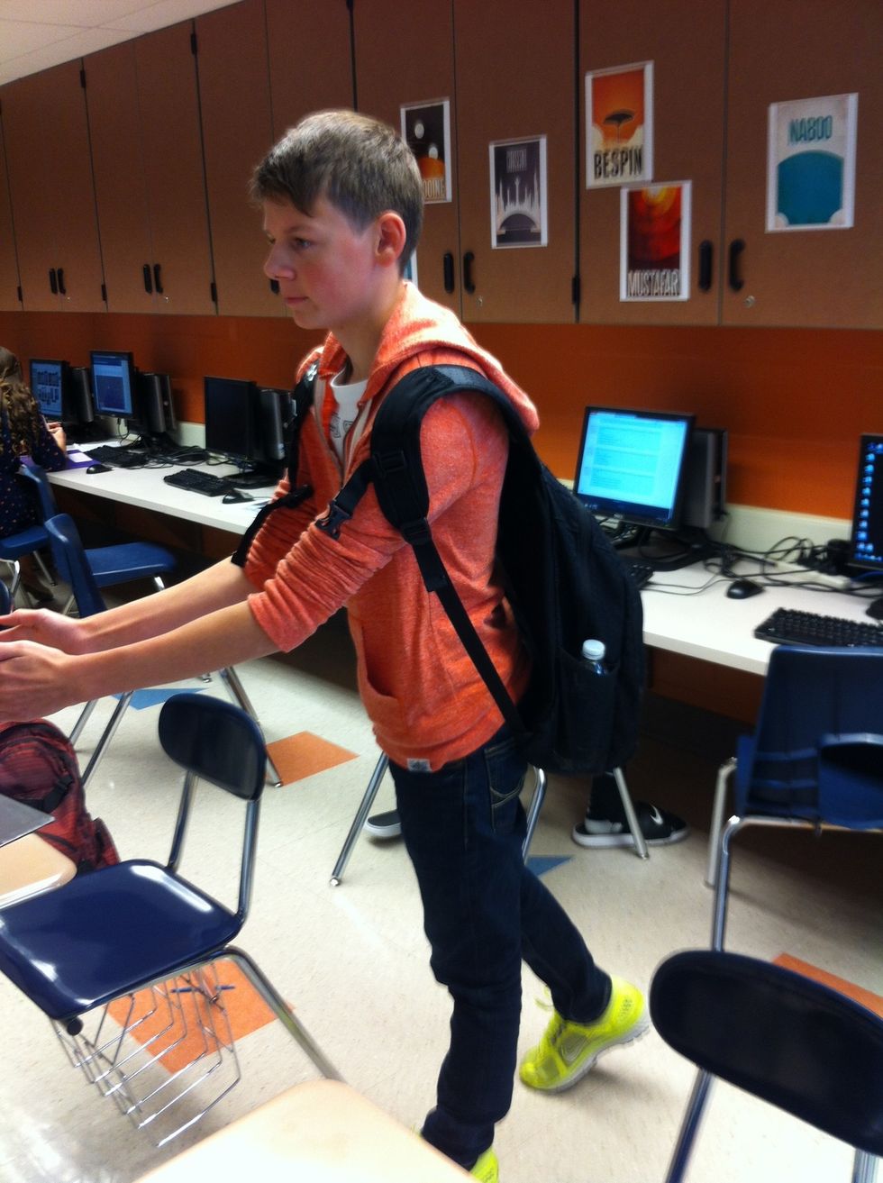 How to take off backpack B+C Guides