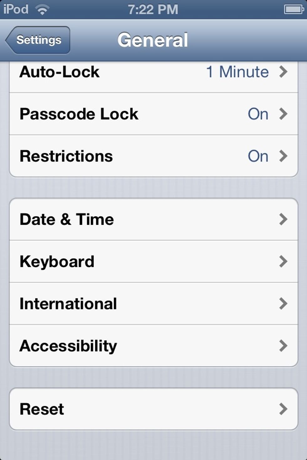 Slide Down To Where It Says Keyboard