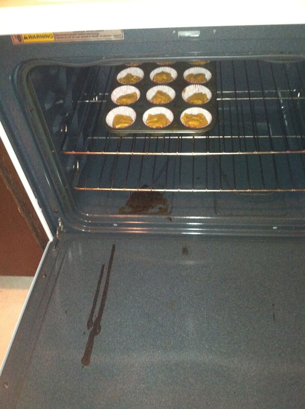 Slide in the muffin tin