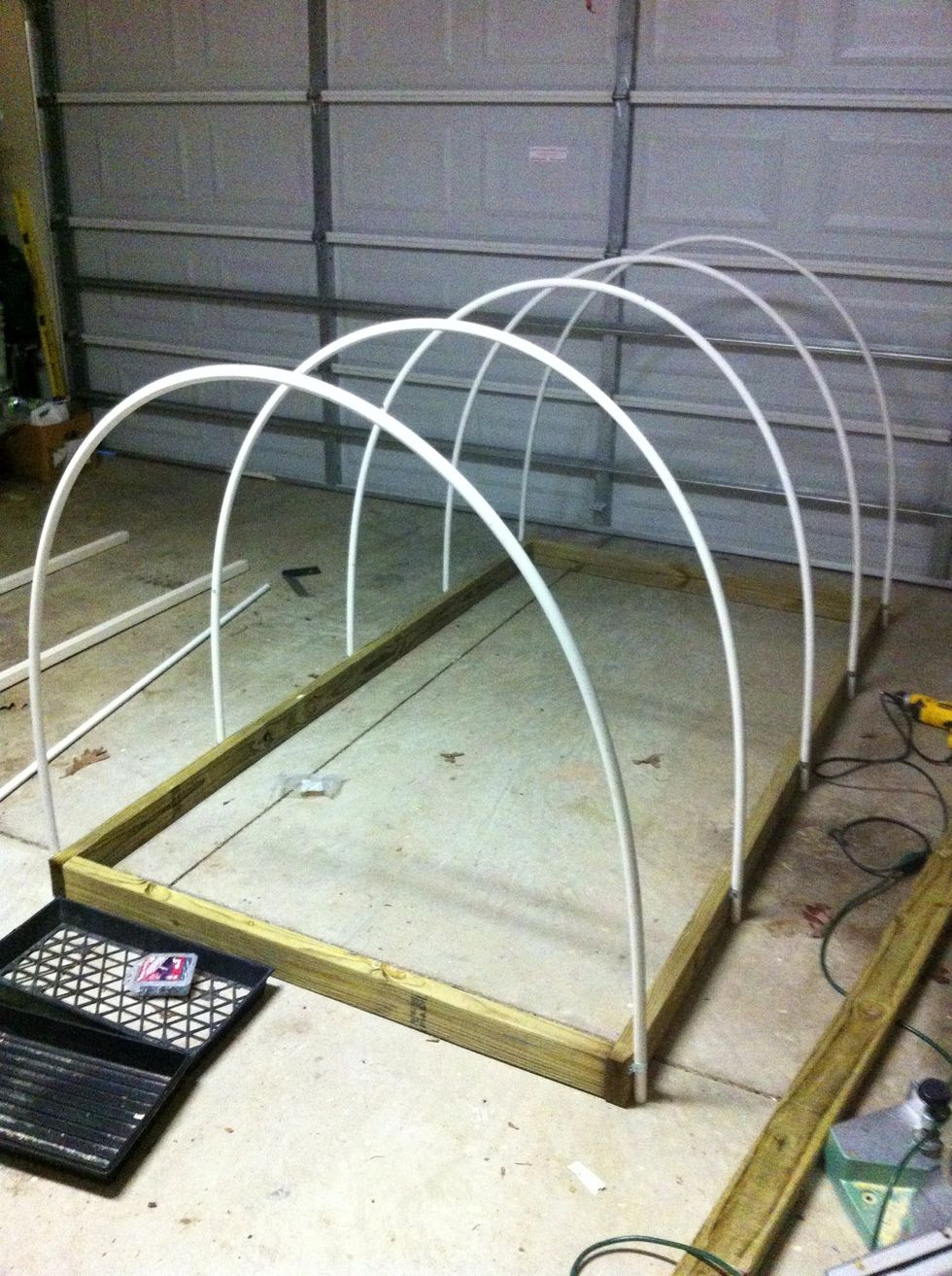 How to make a hoop house for your garden & seedlings - B+C Guides