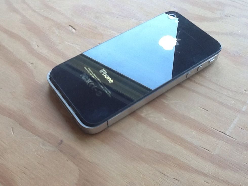 Slide the back of the case up. And pull straight off.