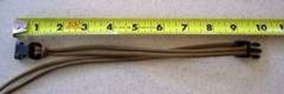 Slide to the right length. This is the length if your wrist, the one you WILL HAVE REMEMBERED!!!