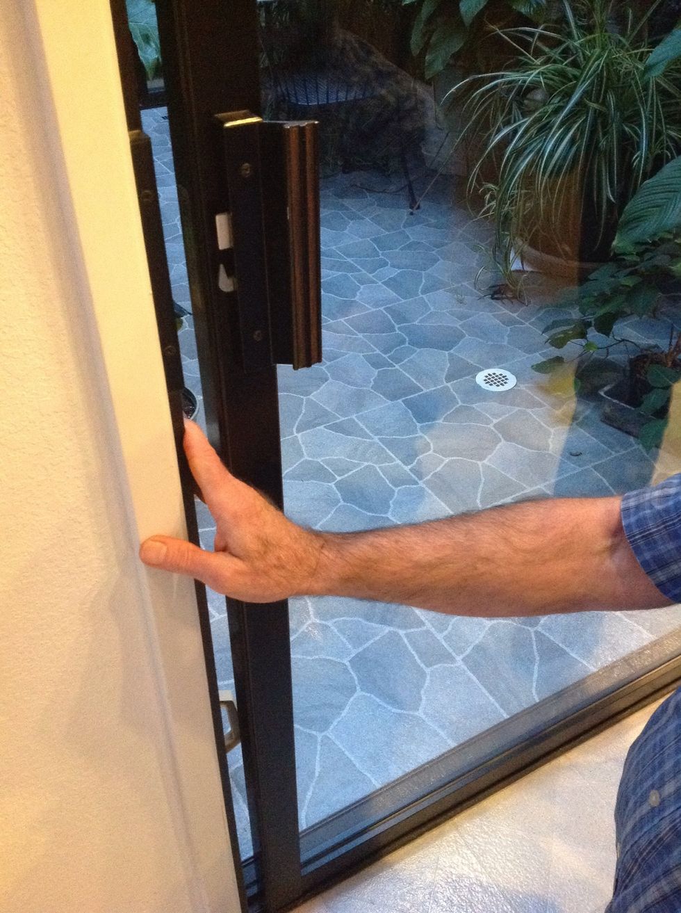 Sliding glass doors are a cause of finger accidents. Follow this guide for simple steps to safeguard your door (and your fingers).