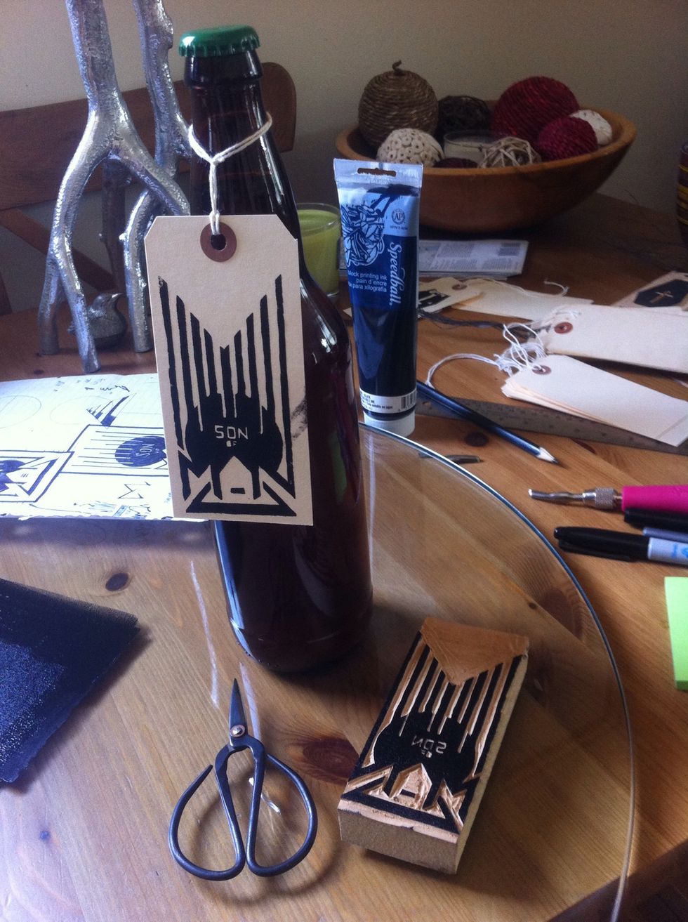 slip it over your home made brew. to see how to make your own beer, see my other guides. safe rule over your serfs young pharaohs.