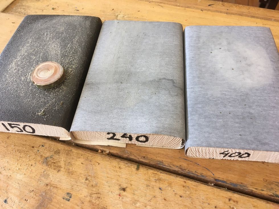 Slipa lite p\u00e5 alla pappren igen som tidigare.