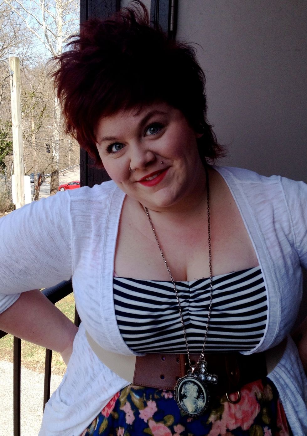 Smile. Be happy. If I can do one thing in my life, it would be to help just one person love their body.