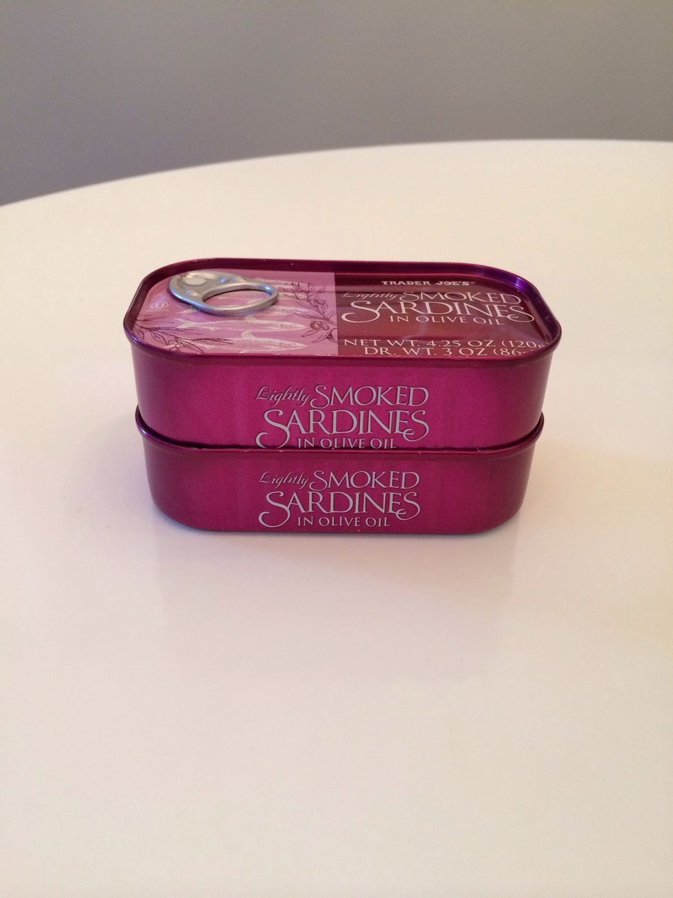 Smoked sardines