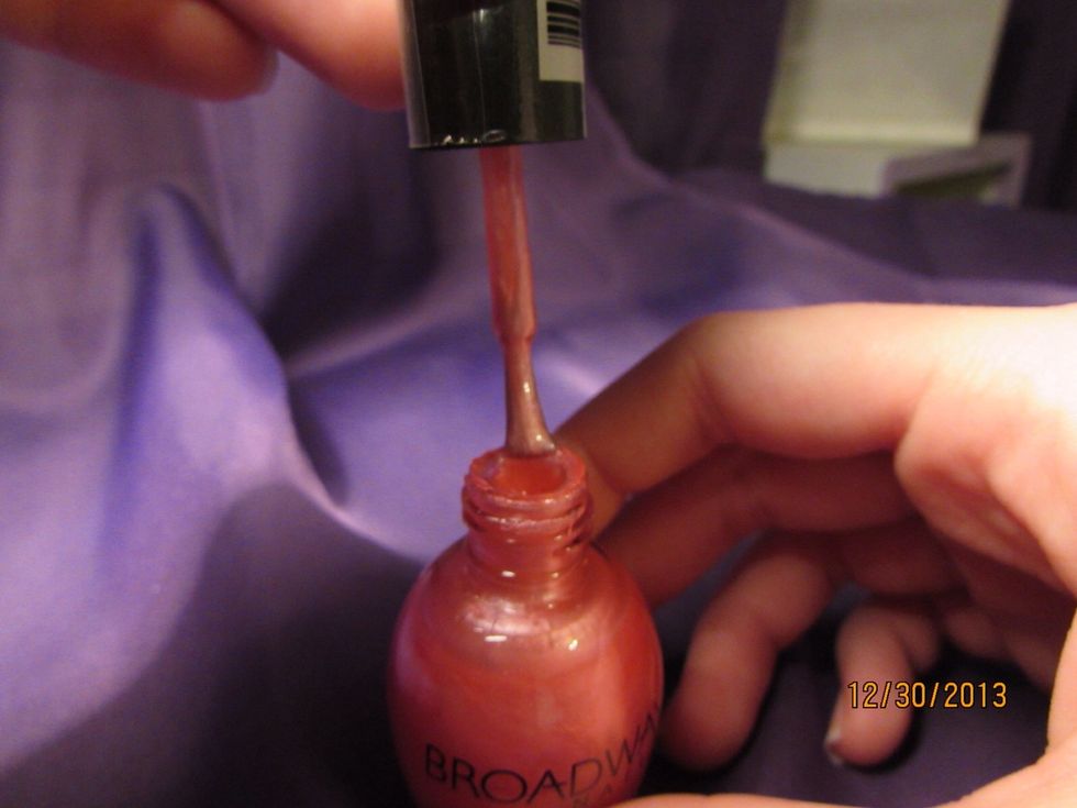 Smooth off the excess...