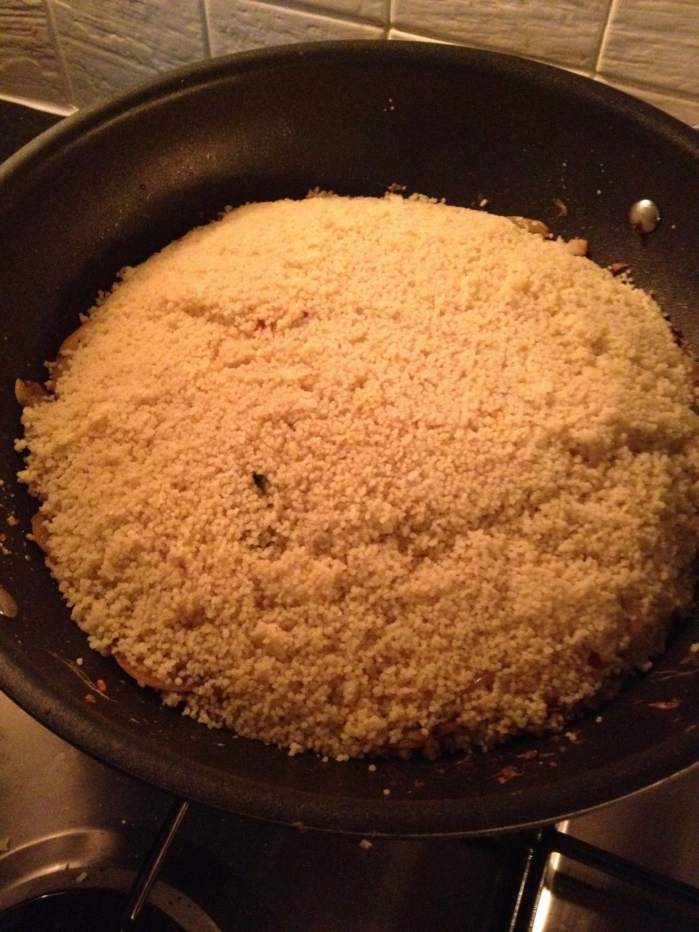 smooth out and ensure mix is totally covered.