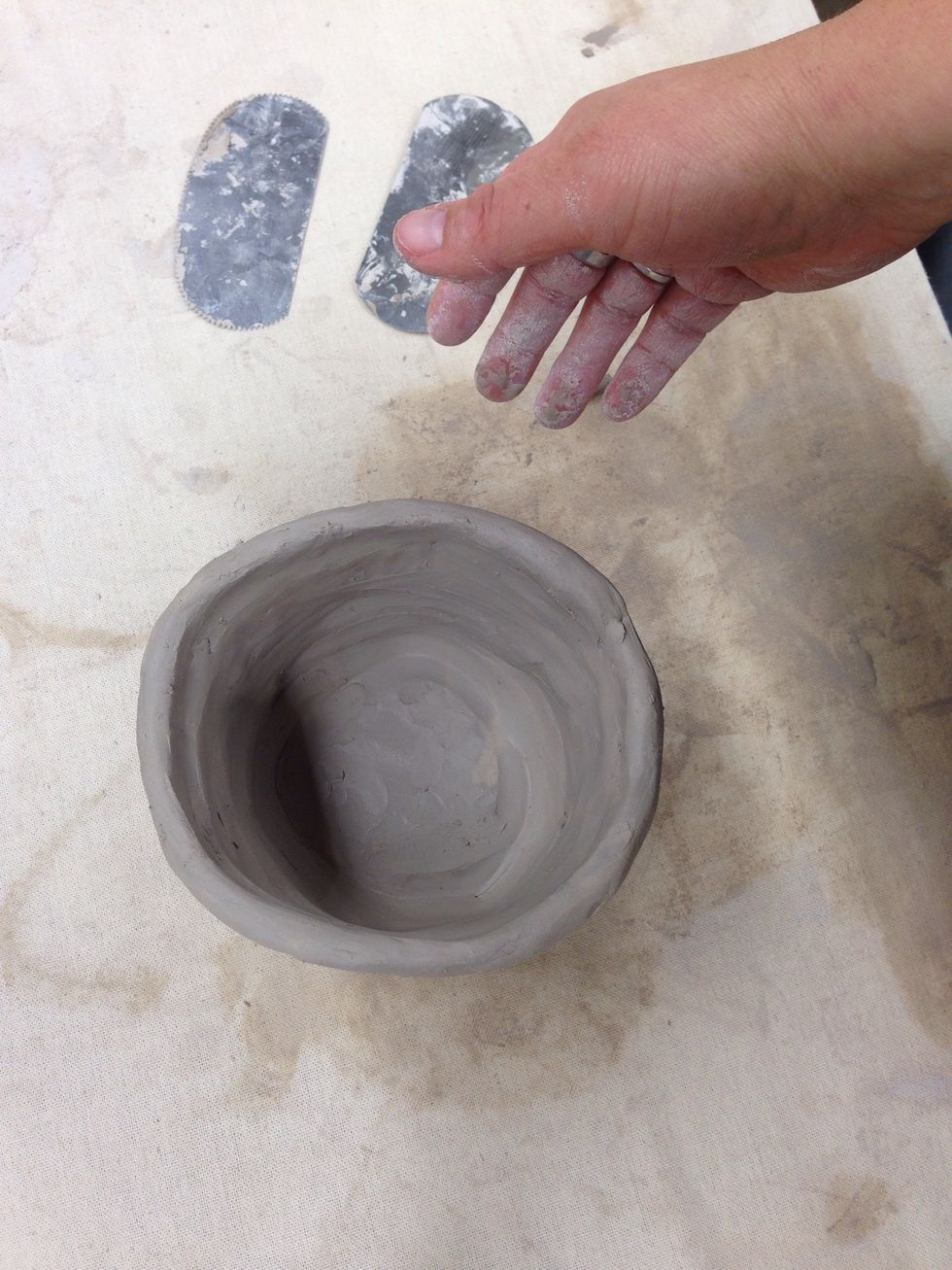 smoothed inside and out