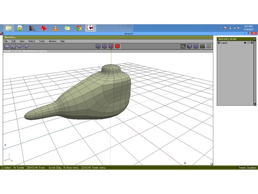Smoothed it out! (I have no idea what it is.)