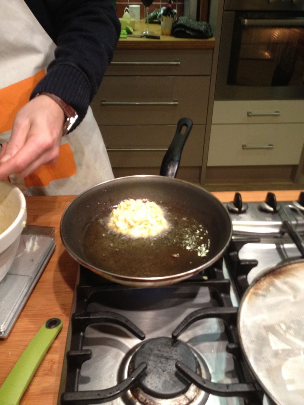 Snap, crackle, pop.... "Ouch, you bugger!"