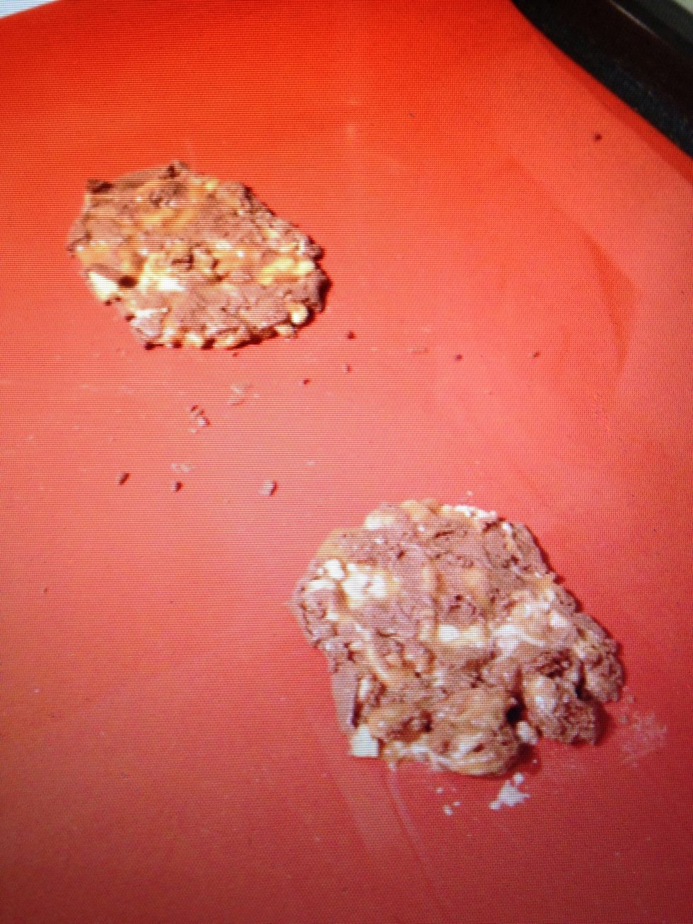 Snikers after cooking