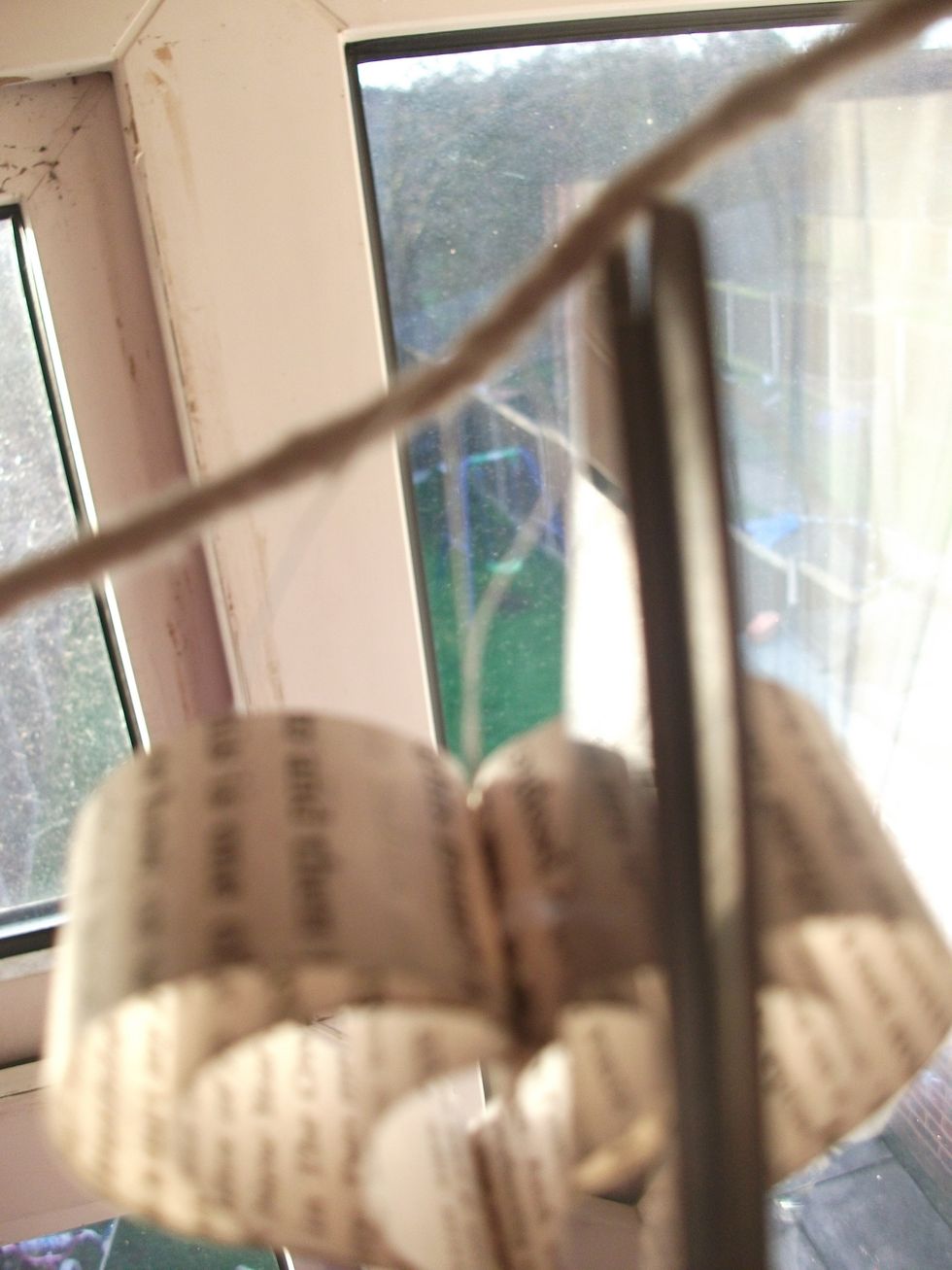 Snip off an excess thread that you don't want showing.