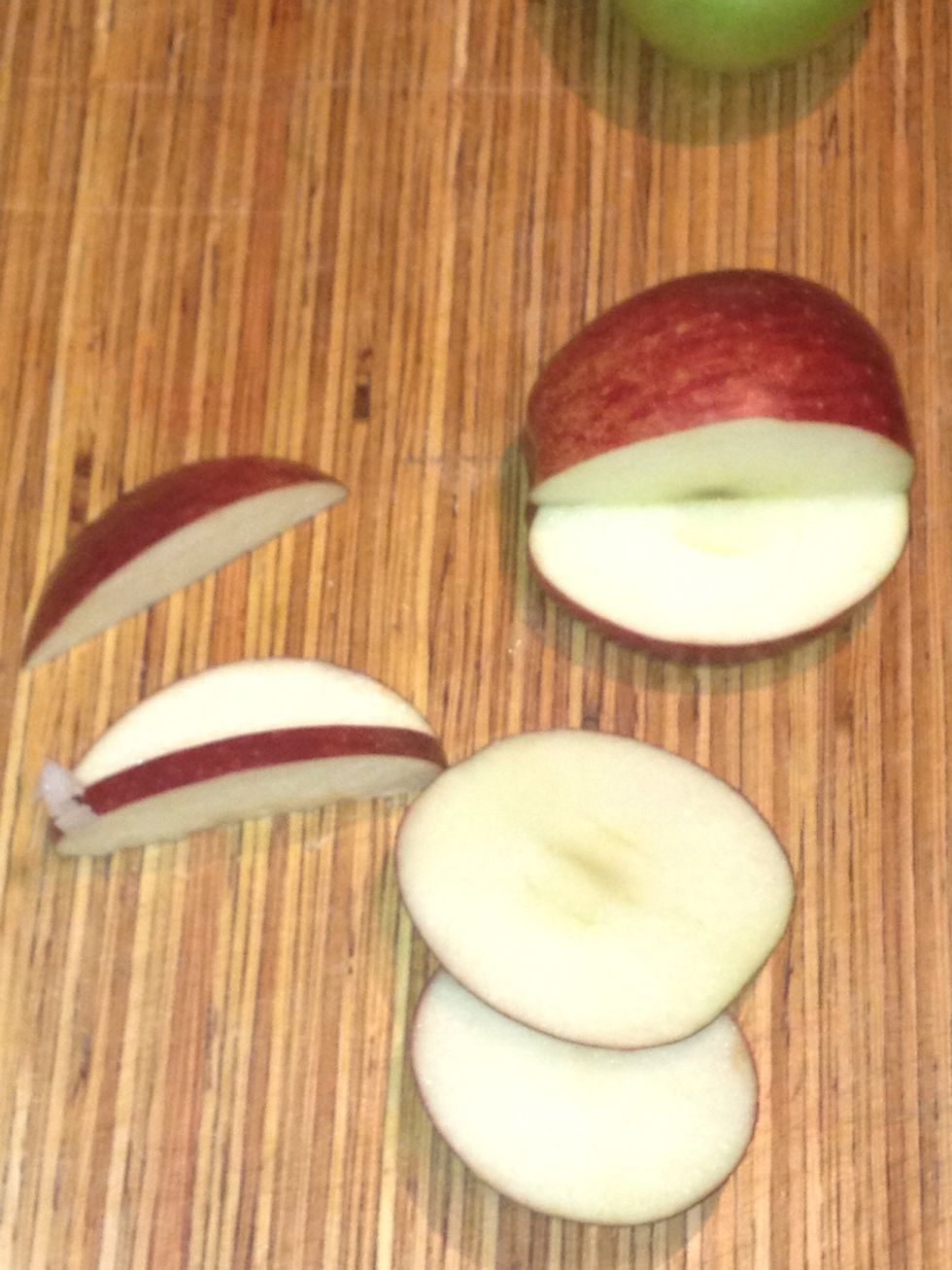 So cutting out peace but not all the way thru