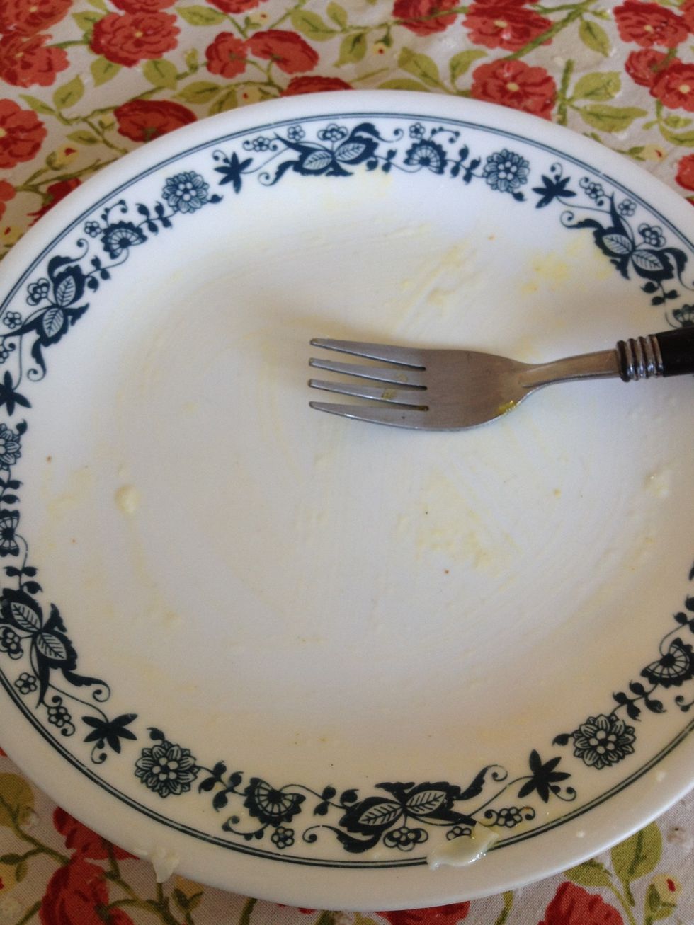 So delicious - all gone!