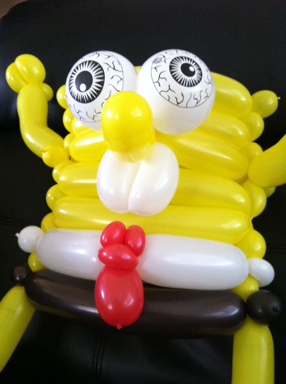 So he looks like this