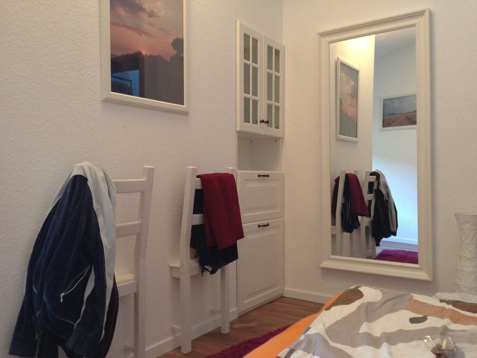 So I get it, you love those half chairs. They are great for dropping your clothes in the evening. Create your own pair in less than half an hour (after shopping for supplies).