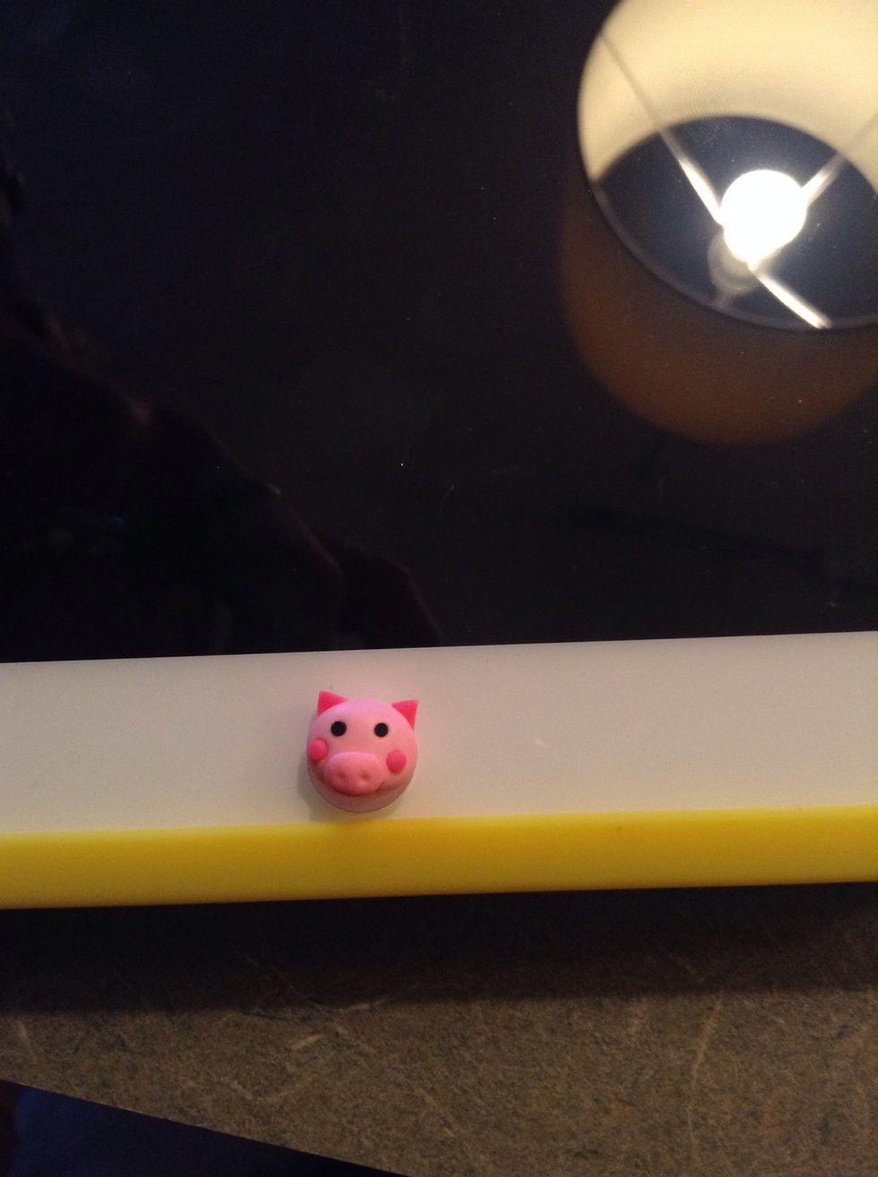 So I got this little home button sticker at Claire's and I thought why don't I just make my own?