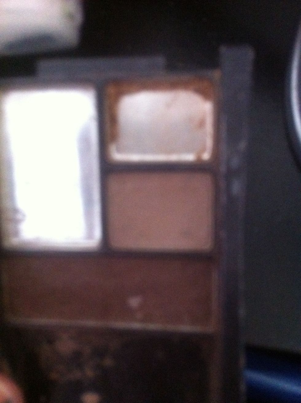 So I start with a plain light brown and I apply it over my crease