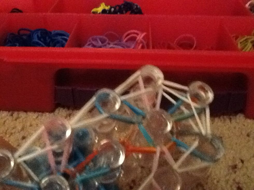 So it looks like this at the top.