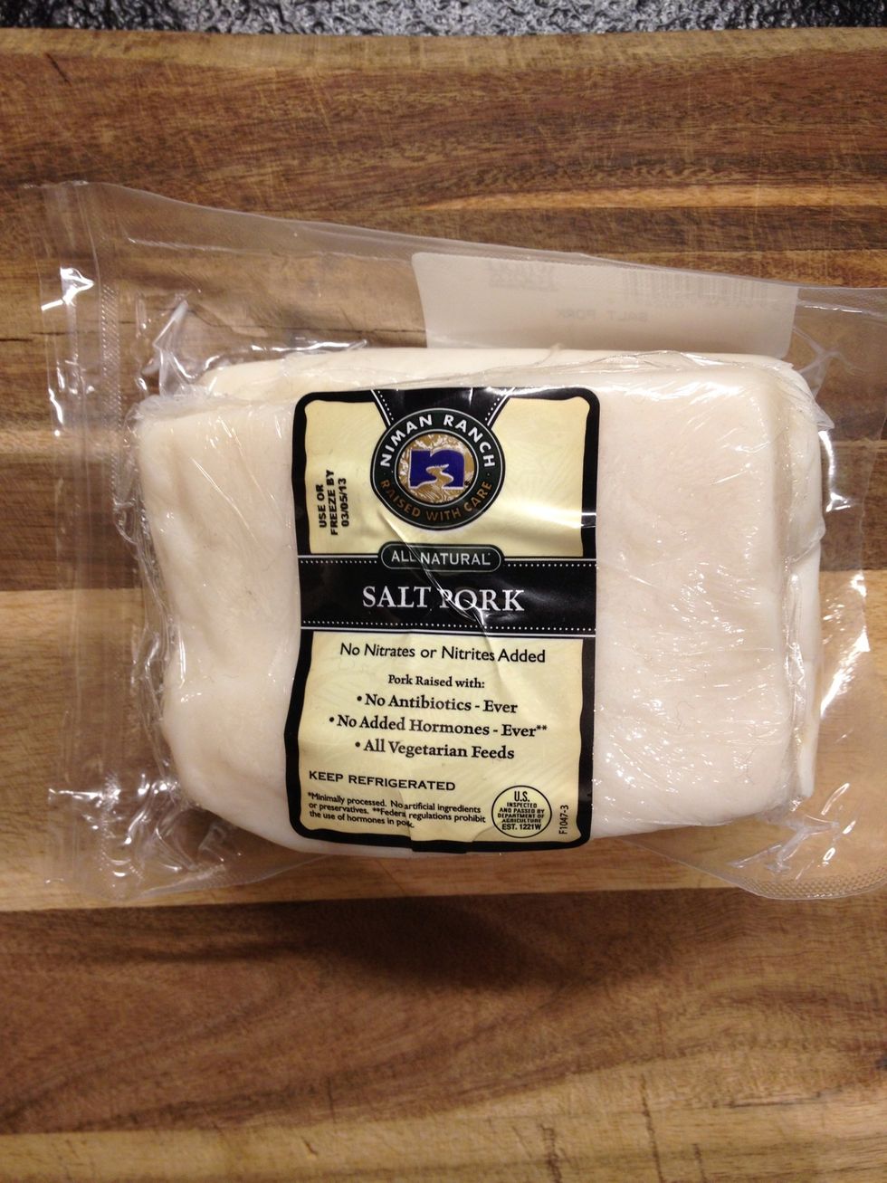 So just buy a piece of fat that is not rendered.
