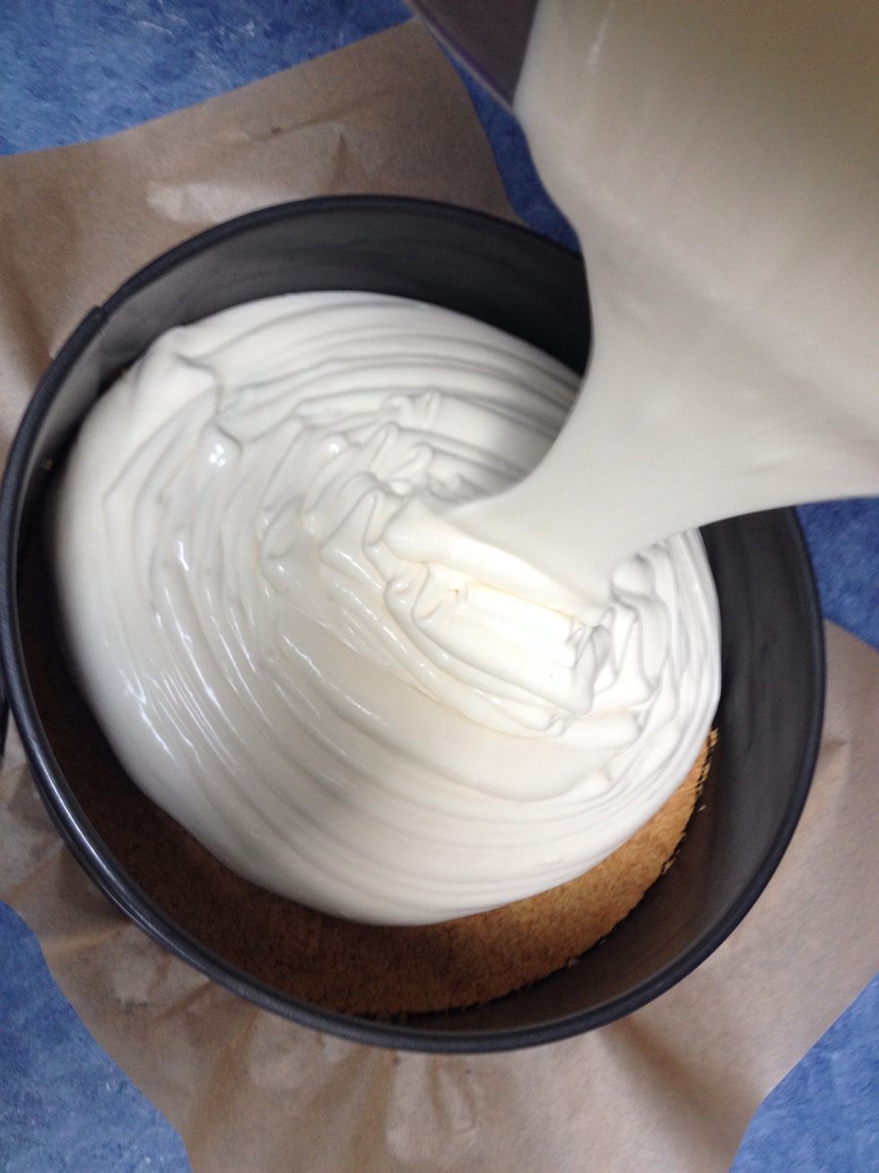 So pretty. Keep on pouring....