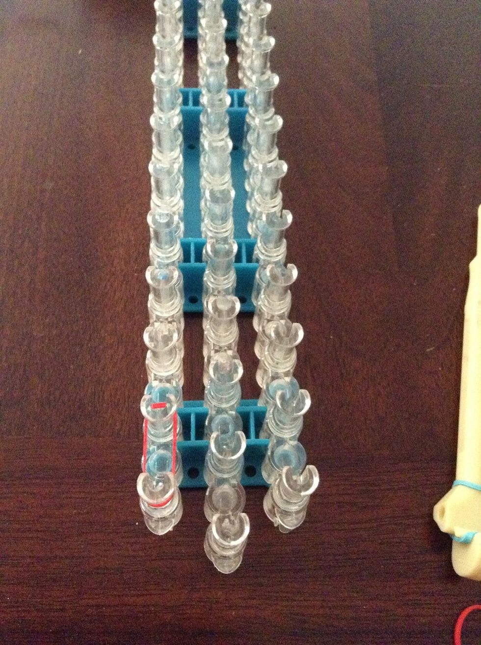 So put your first band to the left