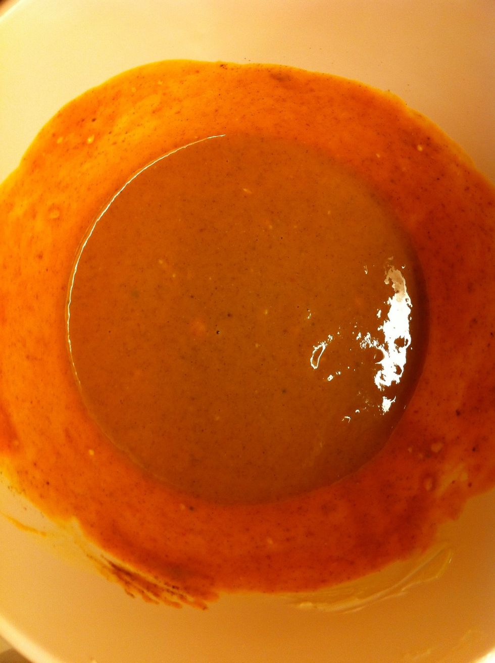 So the filling looks like this!