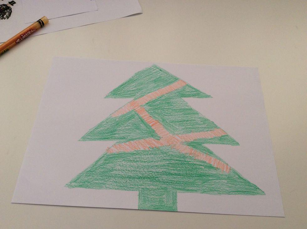 So the first option is part of #craftsmas. It's how to draw a perfect Christmas tree.