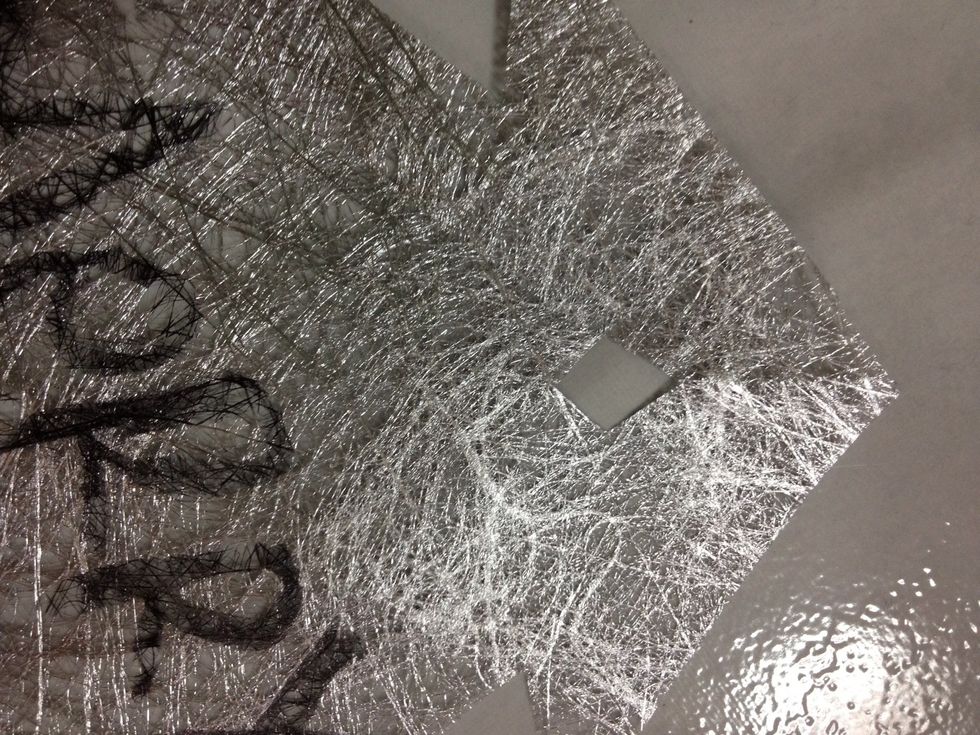 So there u got the hole for your ribbon