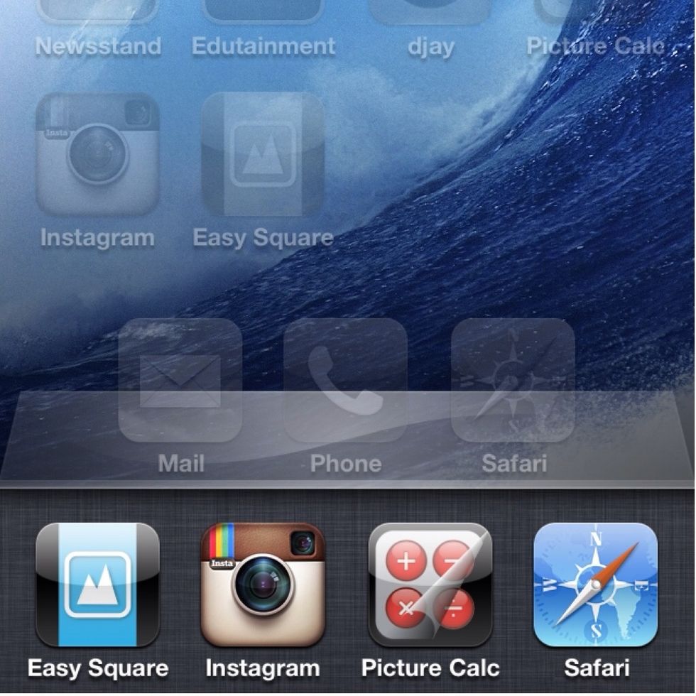 So to really kill the app, double click the home button to bring up the apps that are sleeping.