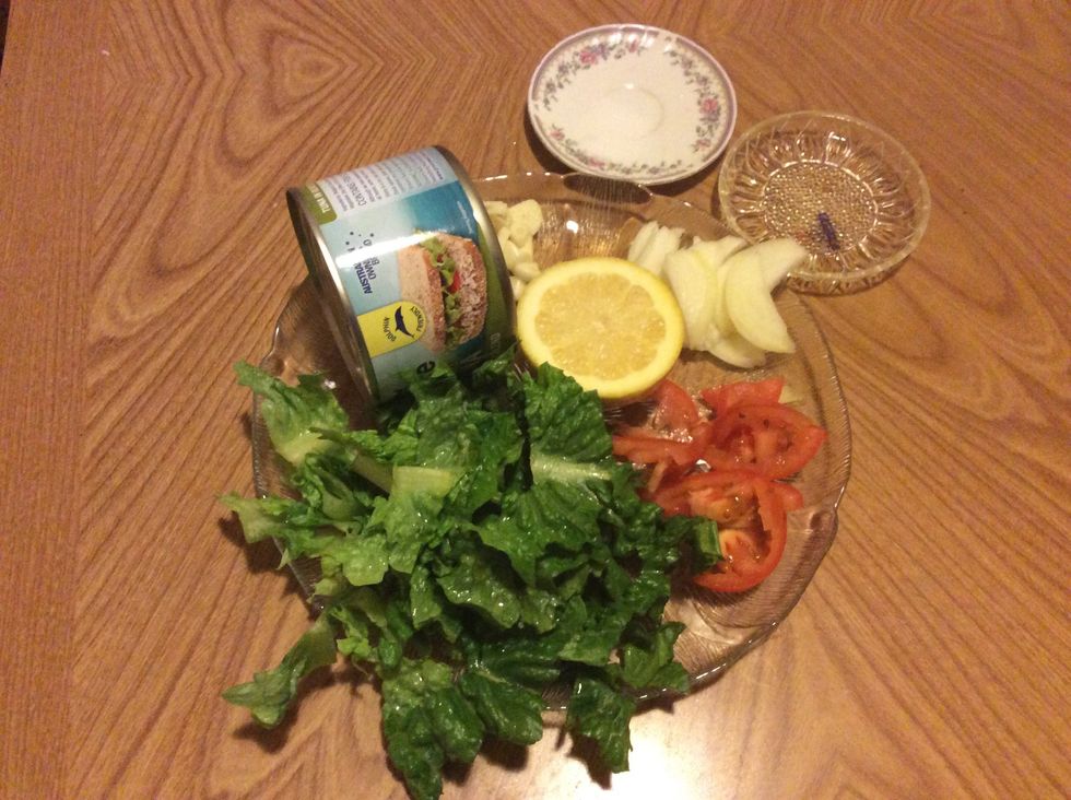 So you gather everything ingredient you need and prepare to mix