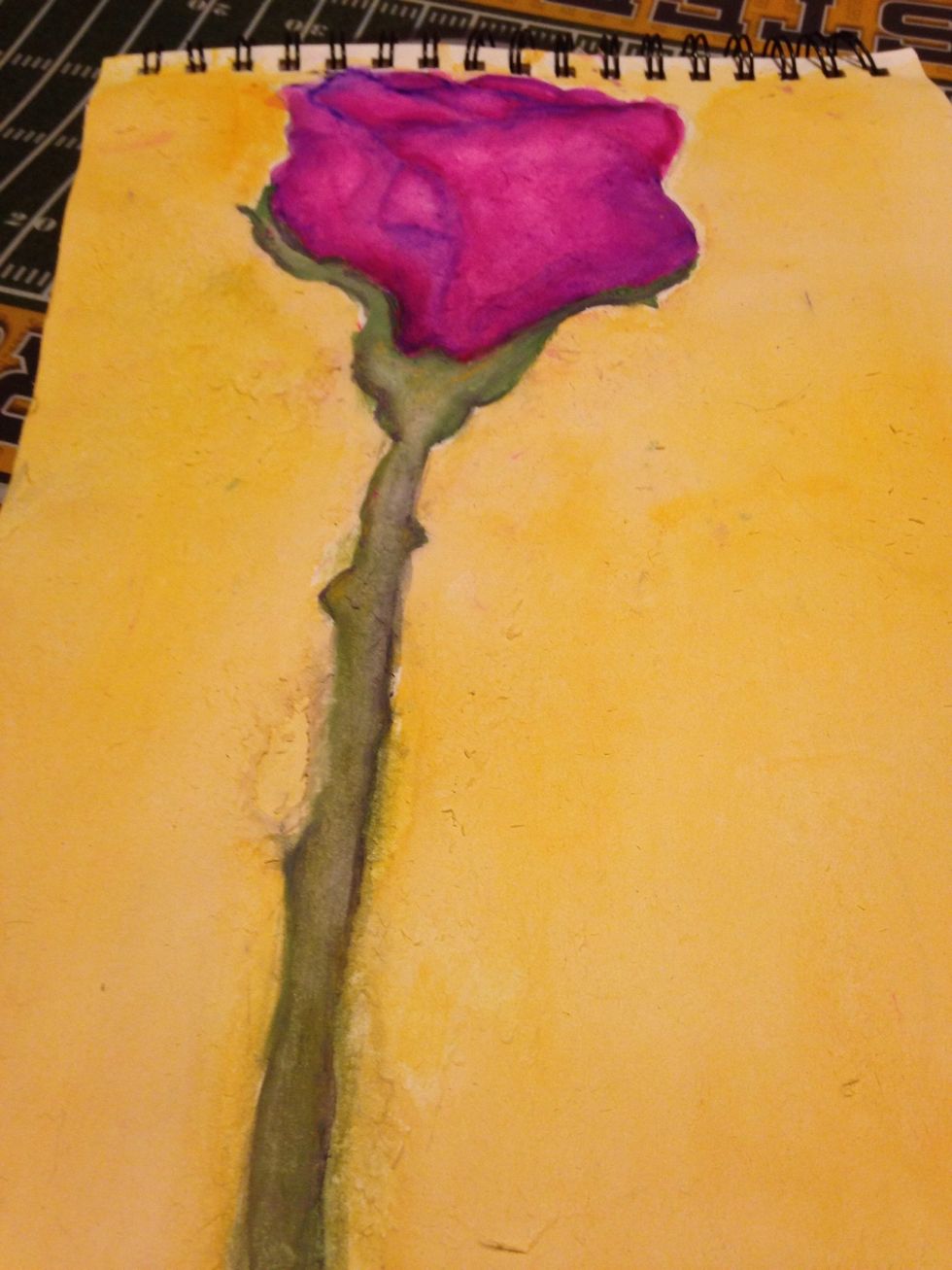 So you have a beautiful painting