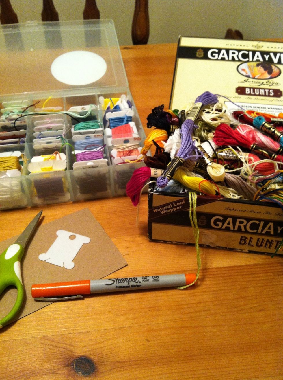 So you have all this floss for making bracelets and its a mess right?! Mine too lol... I've let it get outta hand, and this isn't even half if what I have at the moment. Lets fix it shall we?