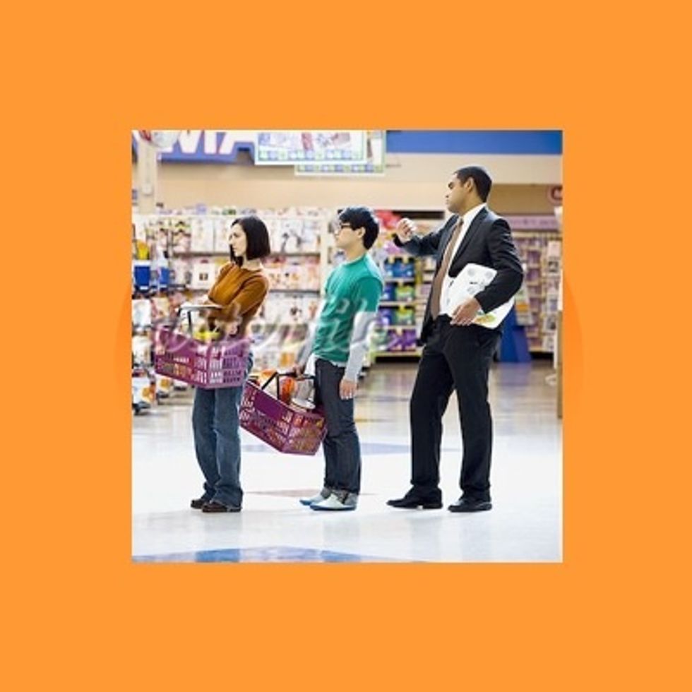 So, you're waiting in line at a local store/merchant or paying the bill at your favorite restaurant, bar, etc.