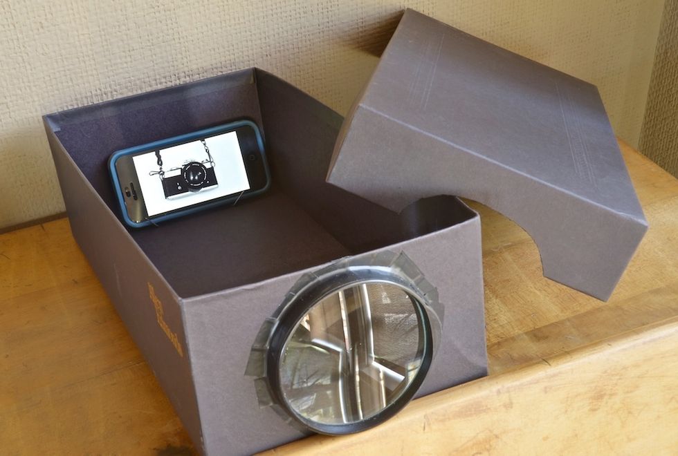So you want to learn to make a shoebox projector!