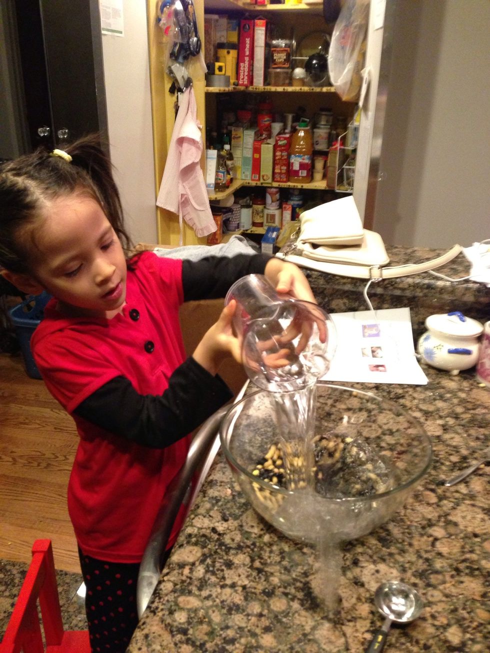 Soak beans overnight