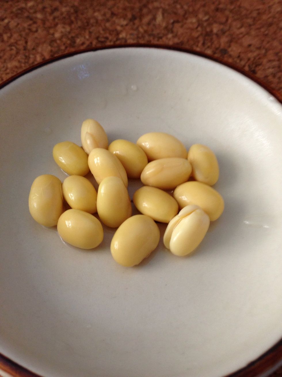 Soak the beans for 6-8 hrs, they are ready for blending