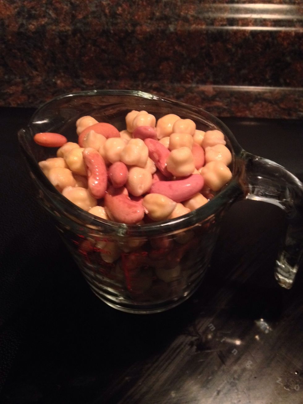 Soak your dry beans over night or use canned beans