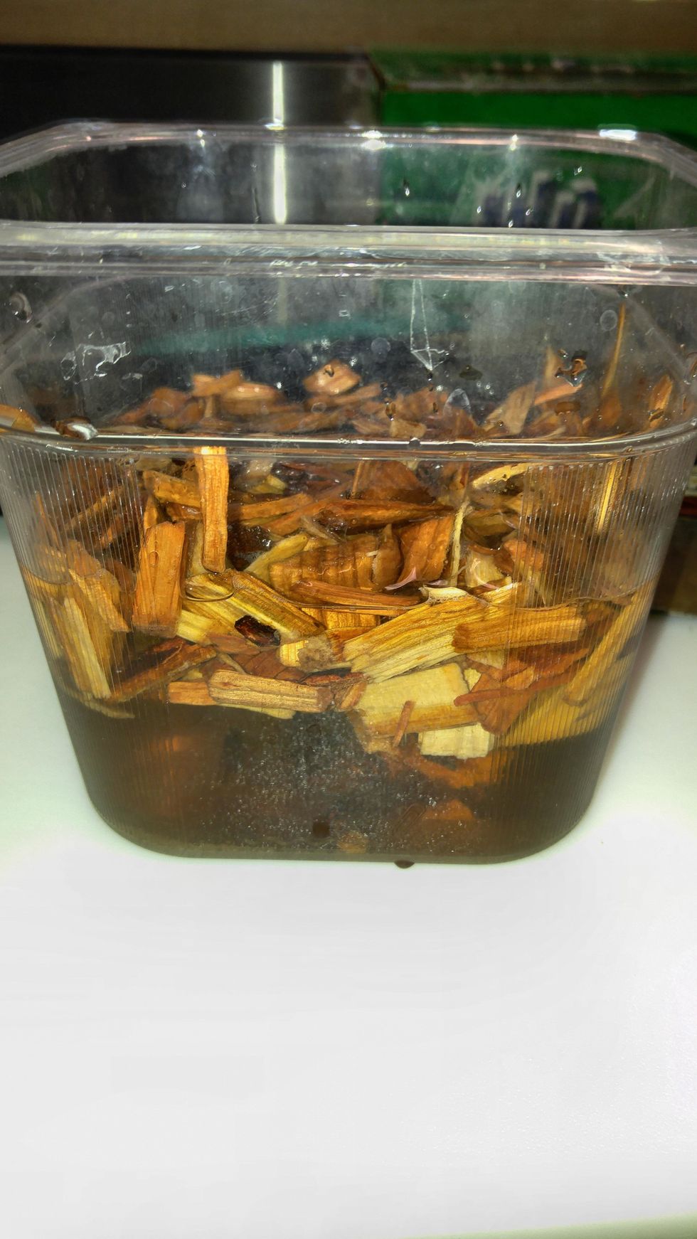 soak your wood chips for at least 10 minutes.