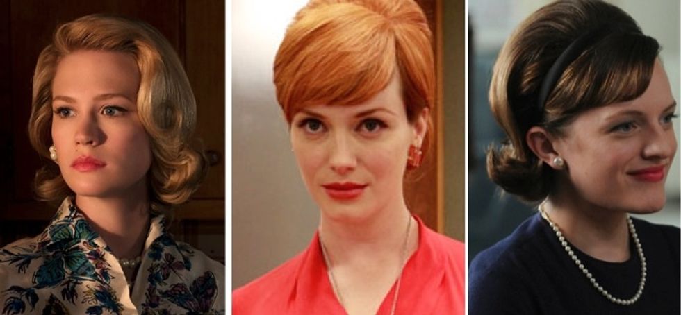 Soft and radiant is chic. Hey, no Mad Men guide would be complete without bit of beauty advice! Complete your retro look with soft waves and radiant lips\u2014they look classic and chic in one full swoop.