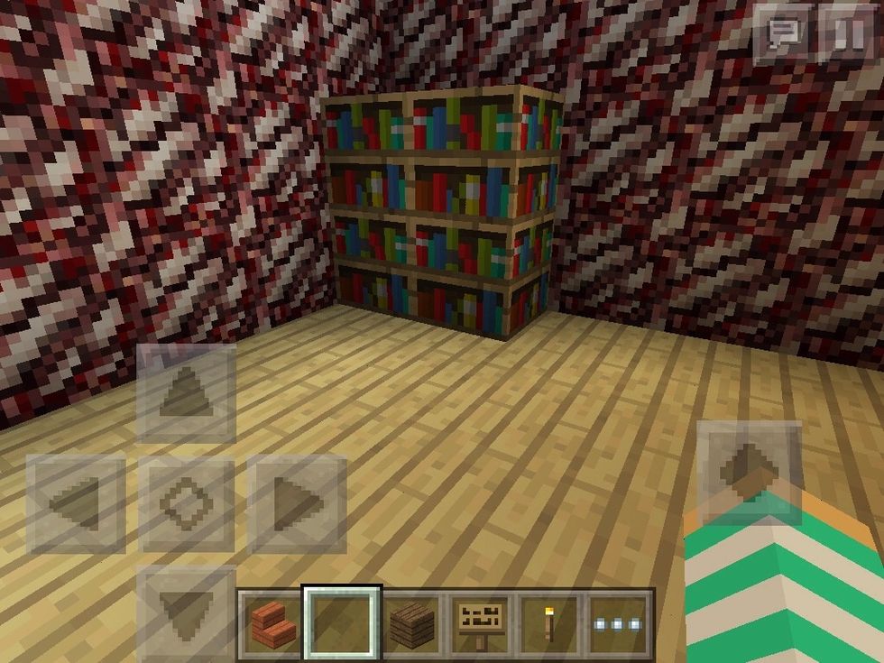 Some book shelfs