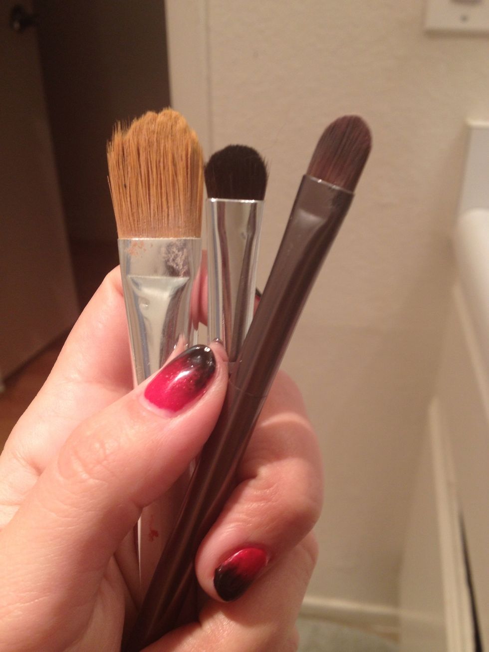 Some brushes you won't care about getting dirty.