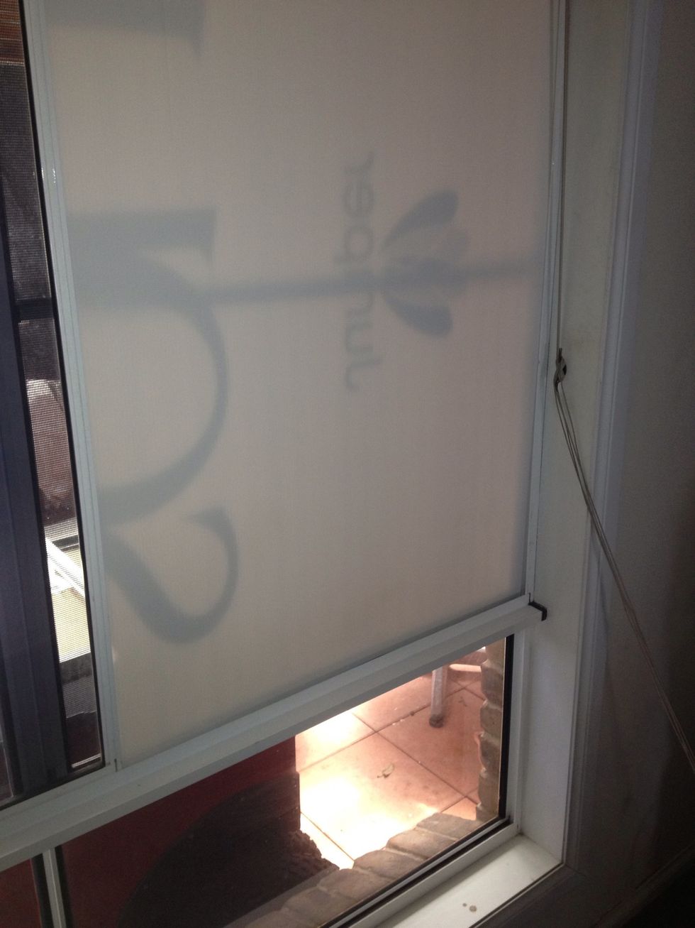 Some come with window mountings mine have gone missing in winter but no problem simply use some plastic Signage that real state agents use fit in window 1st