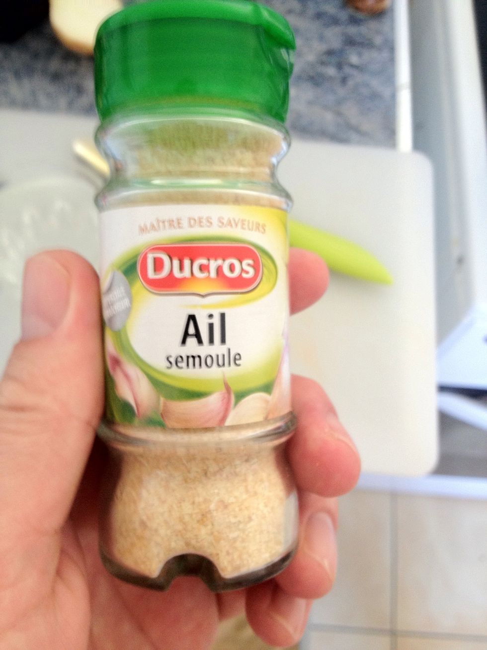 Some garlic spiced