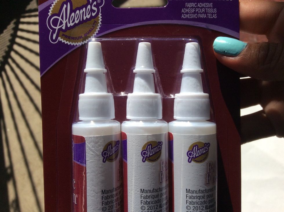 Some glue. I prefer aleenes or e6000 glue.