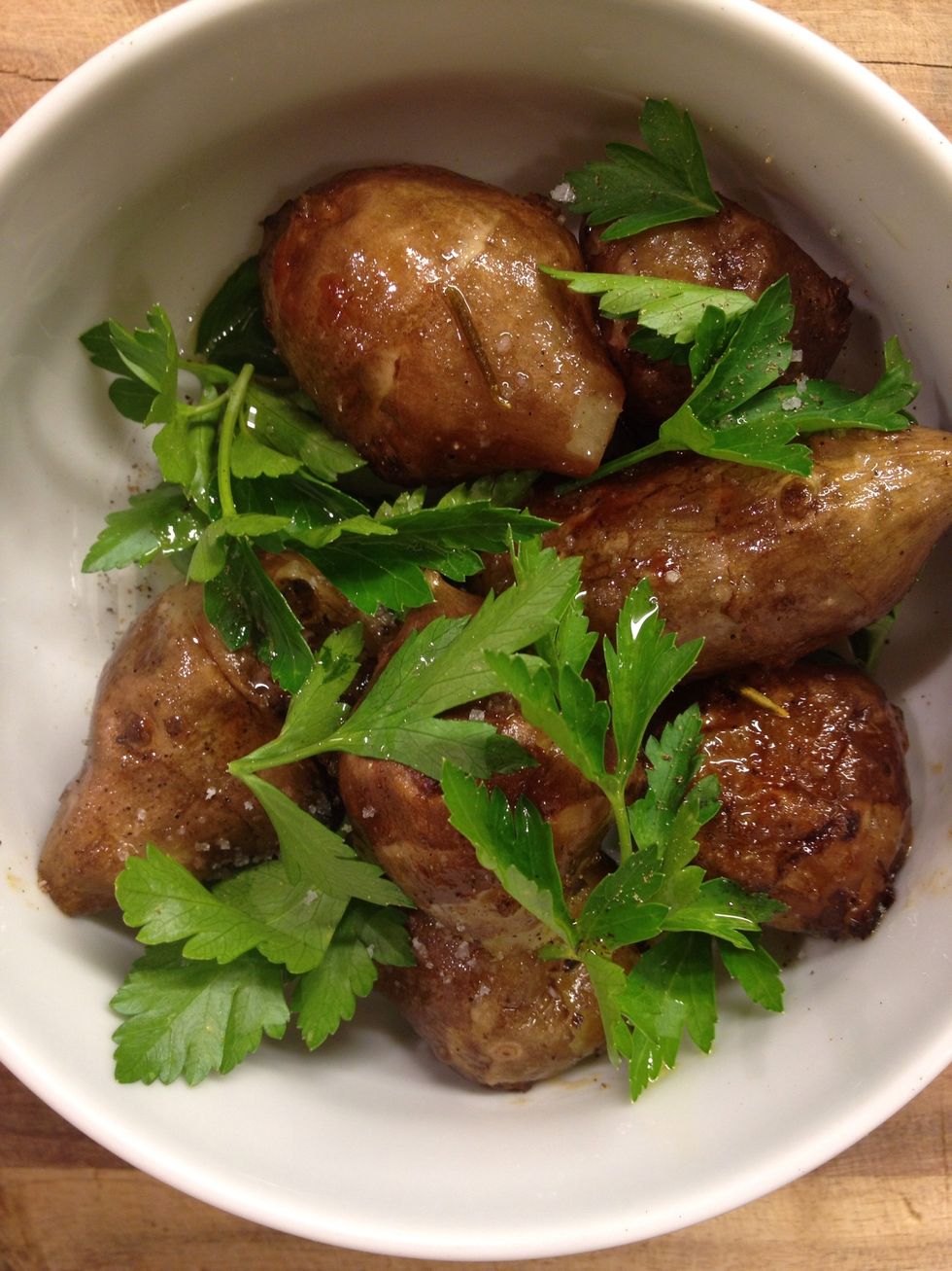 Some good olive oil.