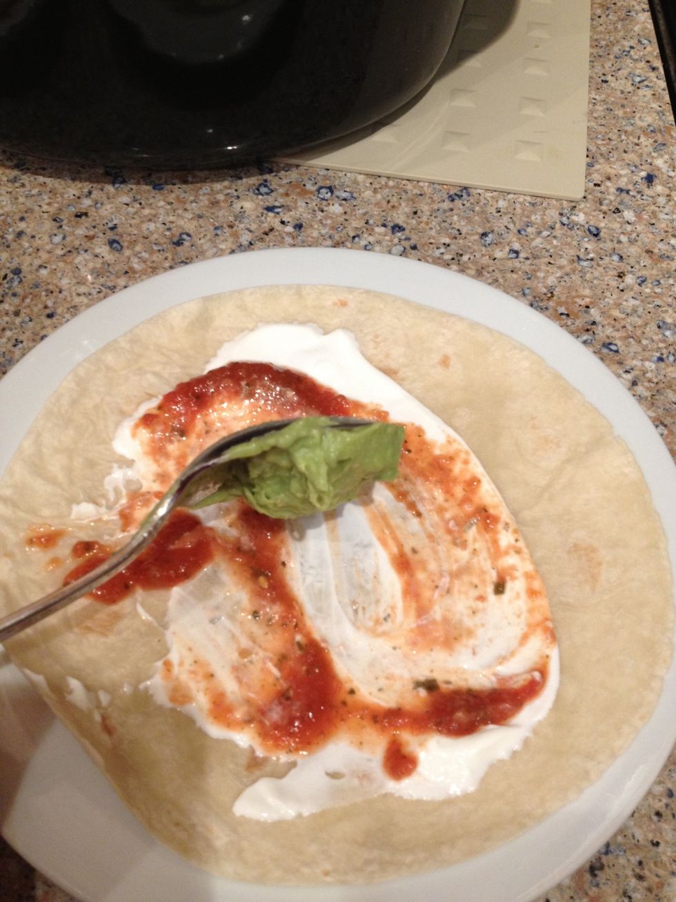 Some guacamole...