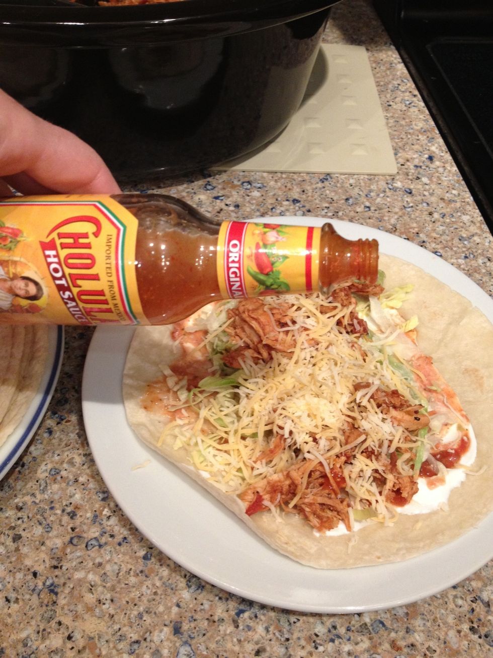 Some hot sauce..,,